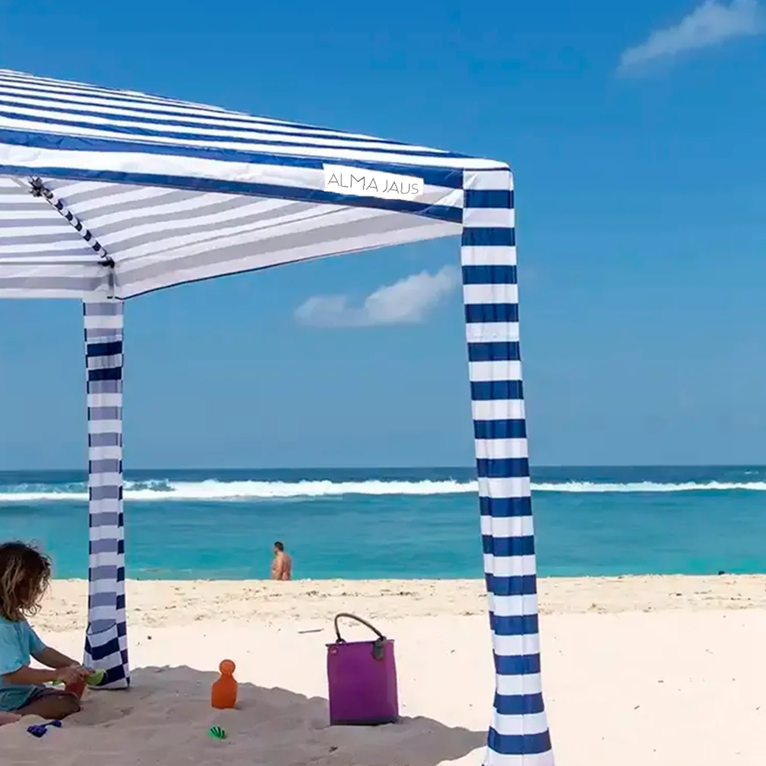Cabaña para Playa - Toldo de Playa Amplio y Armable - Image 3
