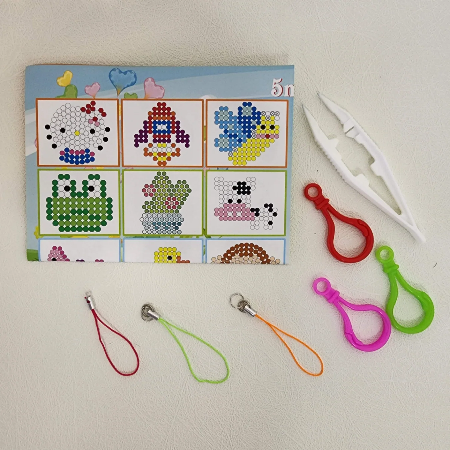 Fuse Beads - Perler Beads - set 15 colores 3 tableros y acce - Image 4