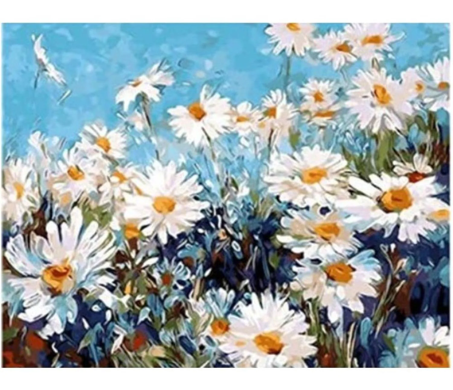Kit Pintura Por Números- Painting By Numbers- En bastidor
