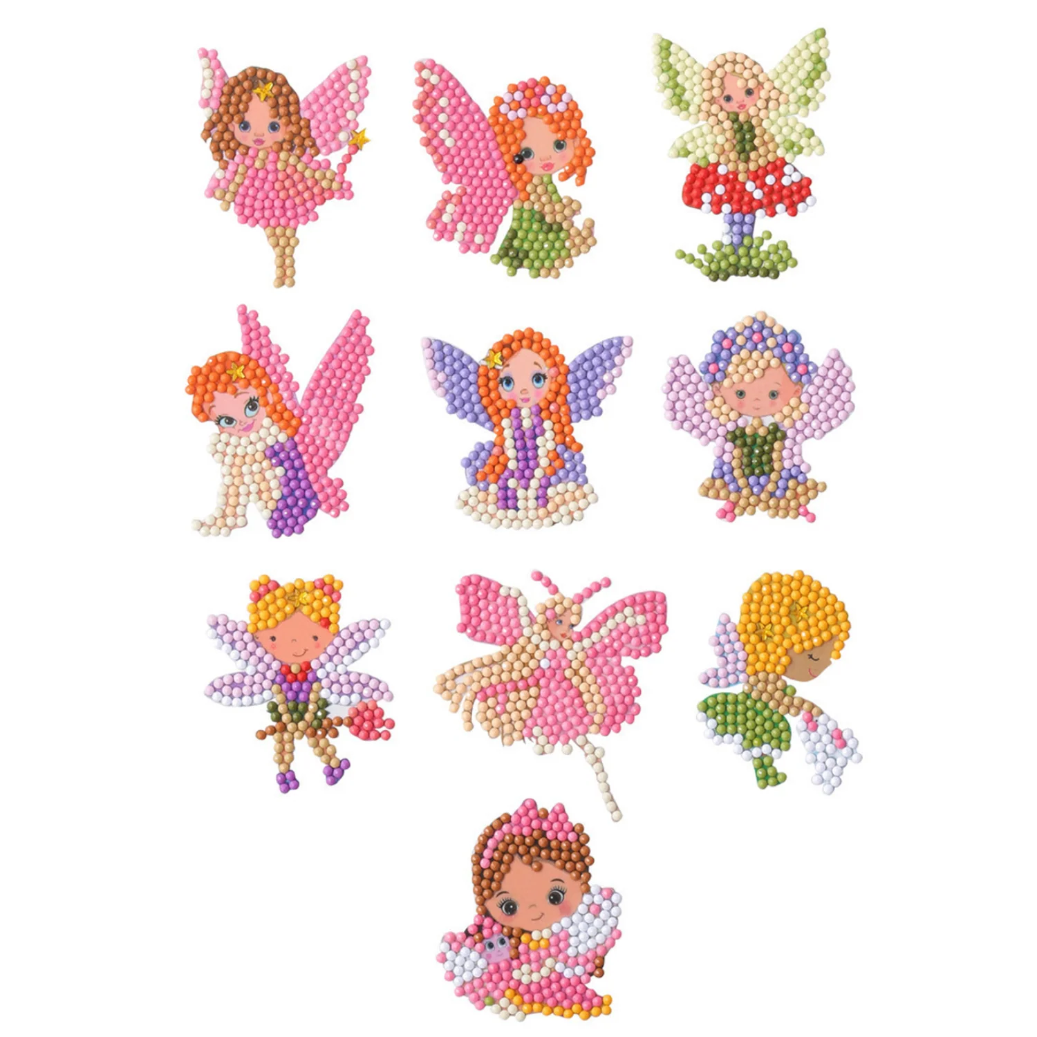 Kit Sticker pintura diamantes - Princesas y alas - Image 3