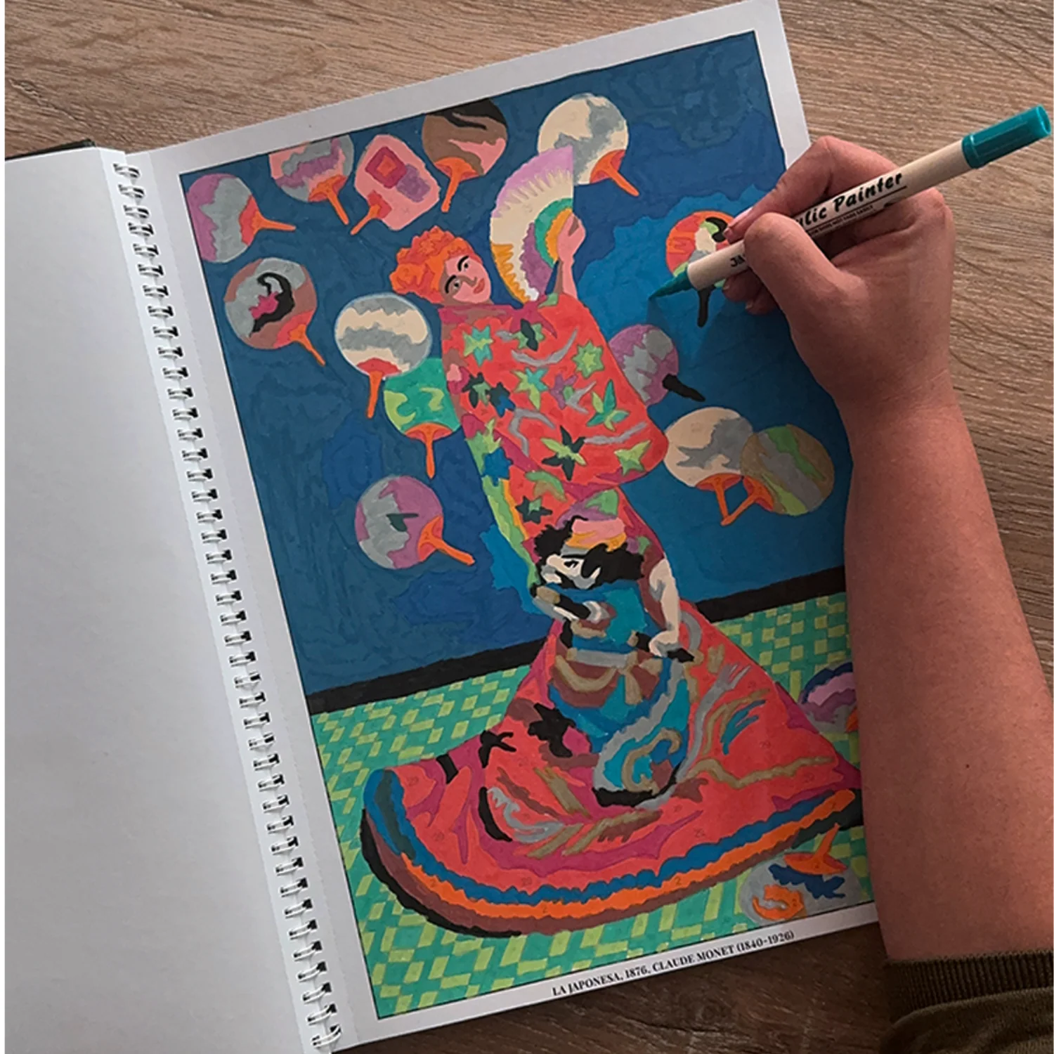 Libro para Colorear - Pintura por números - 20 Grandes Obras - Image 8