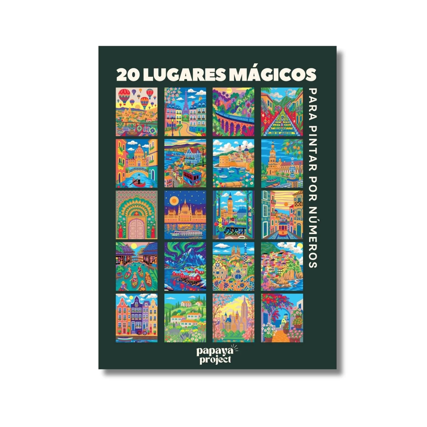 Pack Libro Lugares mágicos + Set 48 pintura acrílicas - Image 2