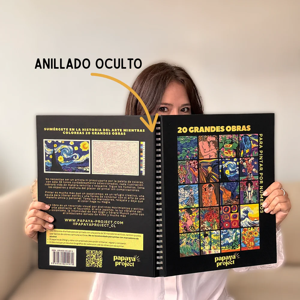 Pack Libro Obras de arte + Set 48 pintura acrílicas - Image 5