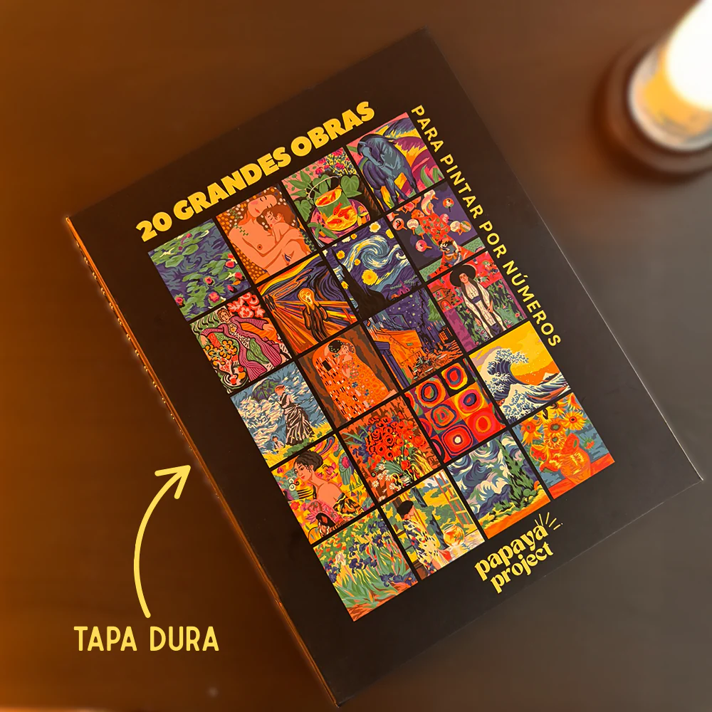 Pack Libro Obras de arte + Set 48 pintura acrílicas - Image 6