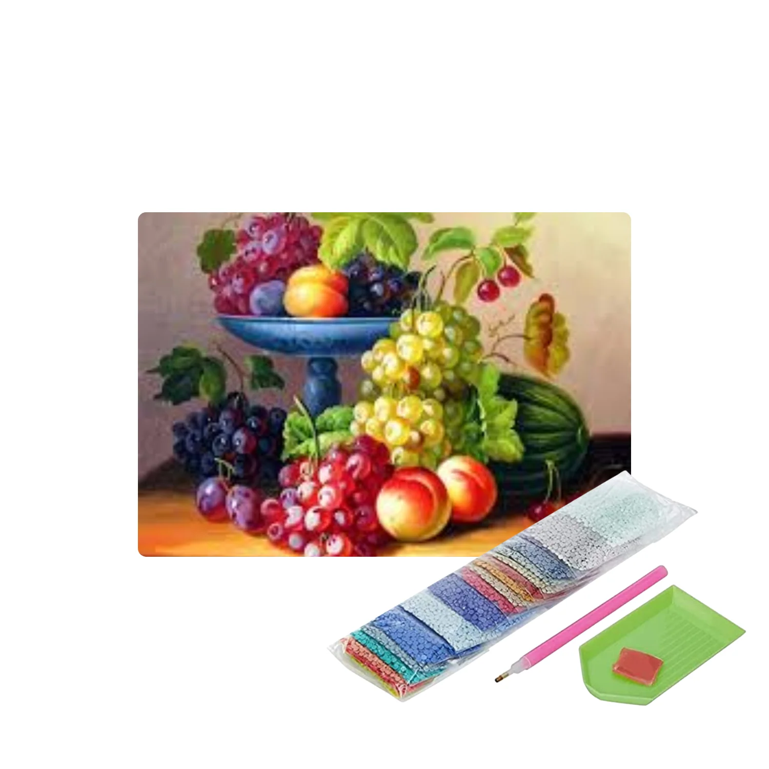 Pintura con diamantes bodegon - Diamond painting 40x50 Cm - Image 2