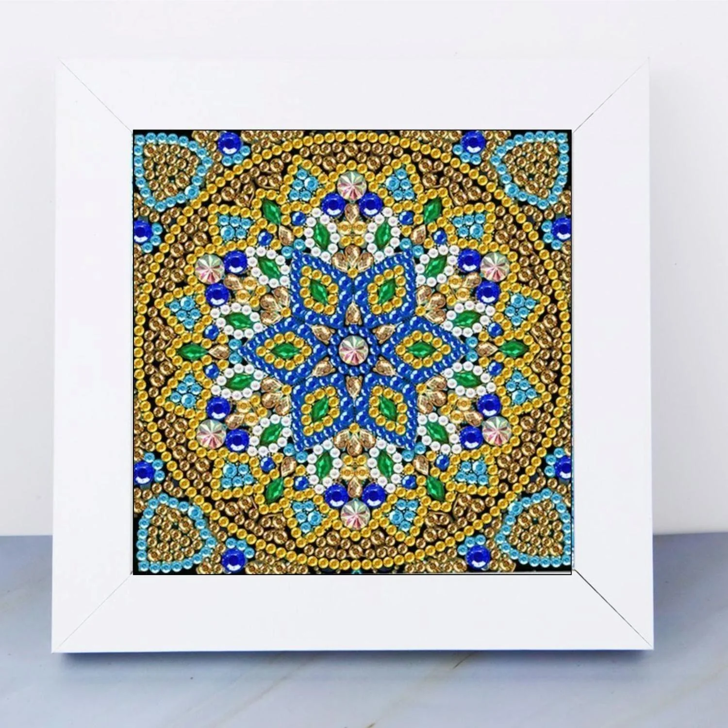 Pintura diamante enmarcada Niños 5d -marco- 15x15cm Diamond Painting 2