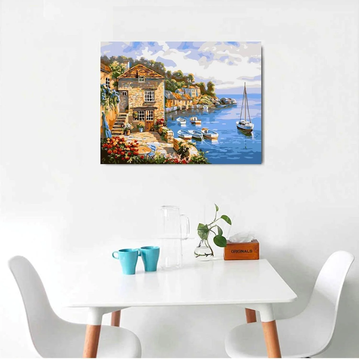 Pintura por números 40x50 - En bastidor - Painting by numbers - Image 2