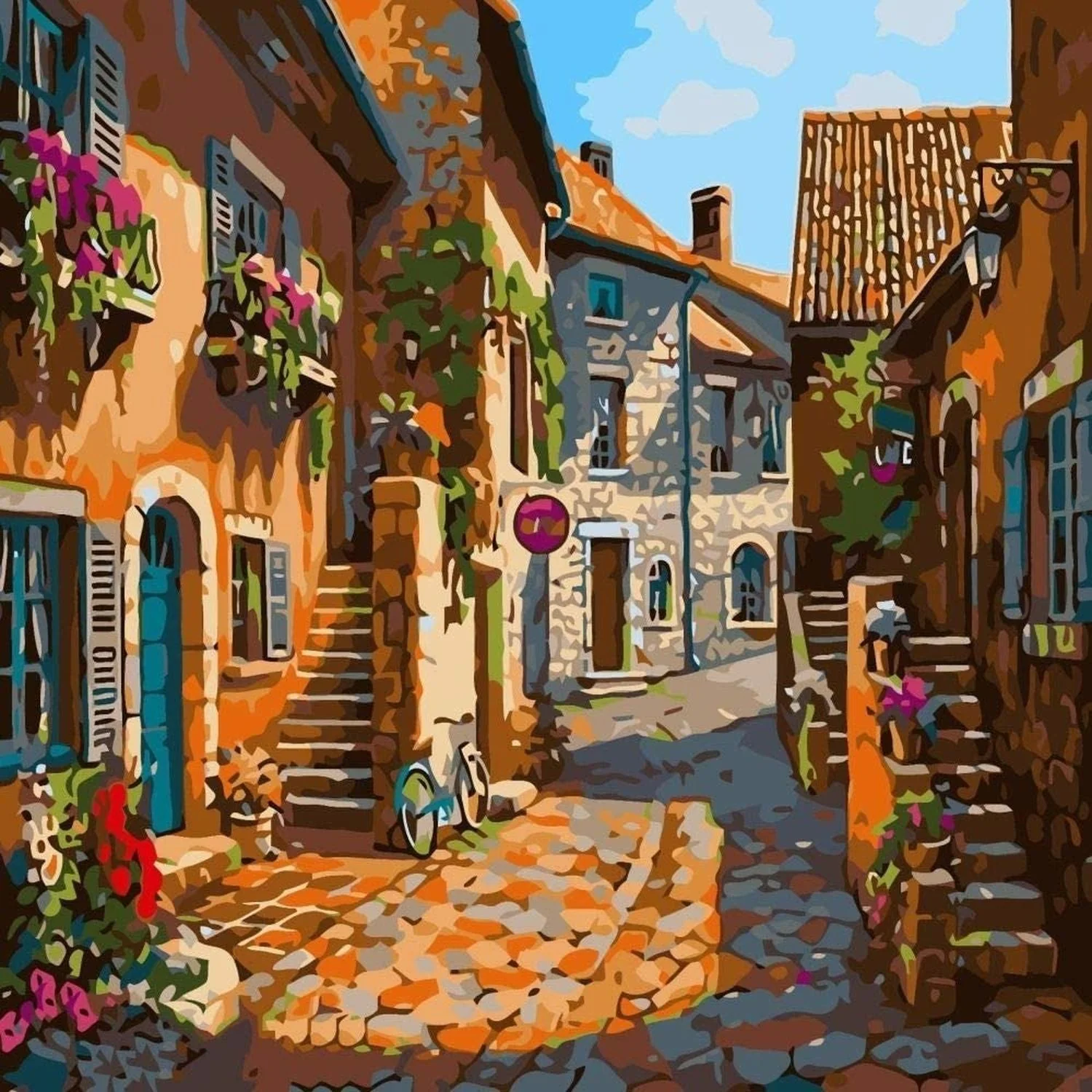 Pintura Por Números - En bastidor - Painting By Numbers