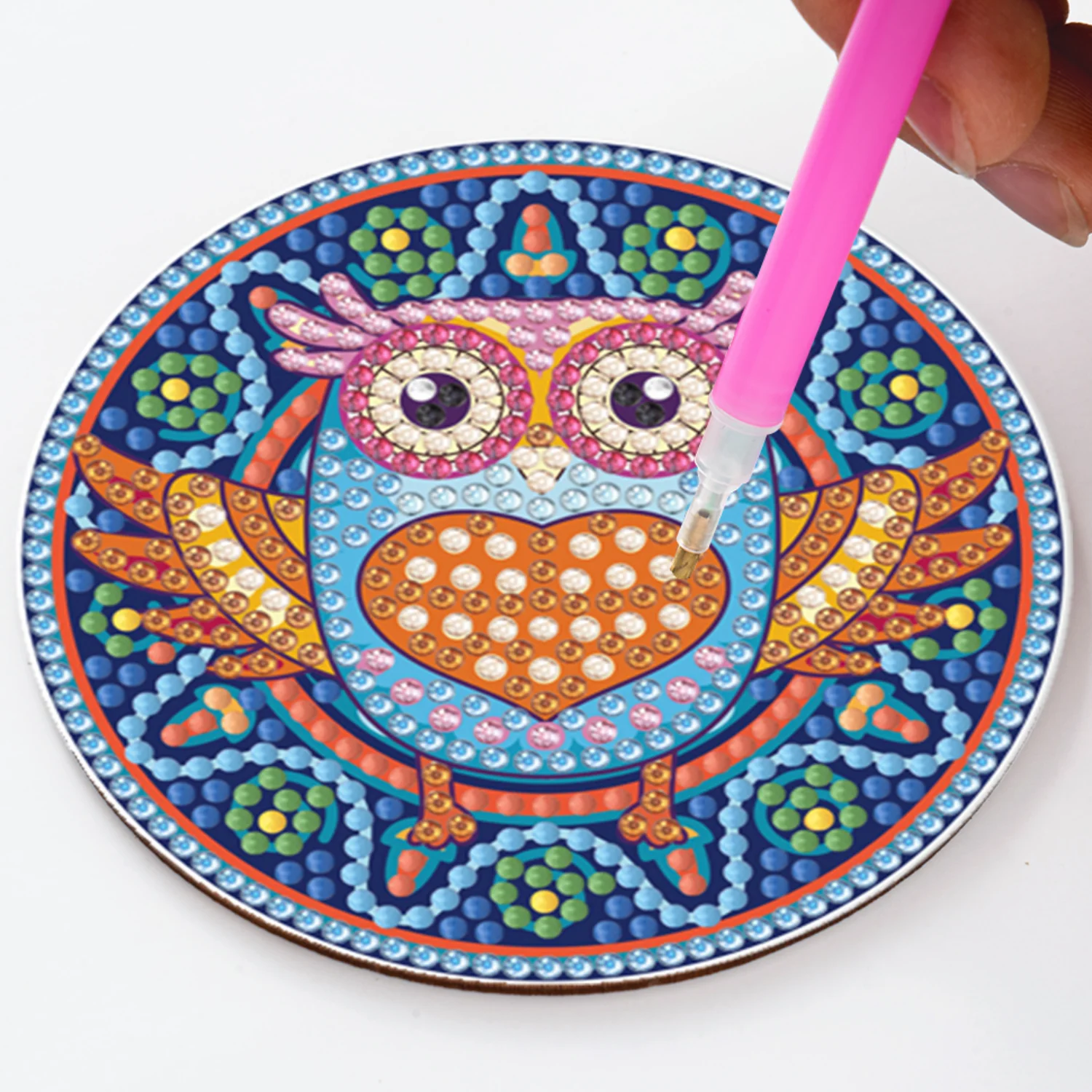 Posavasos pintura con diamante -Navidad - Image 3