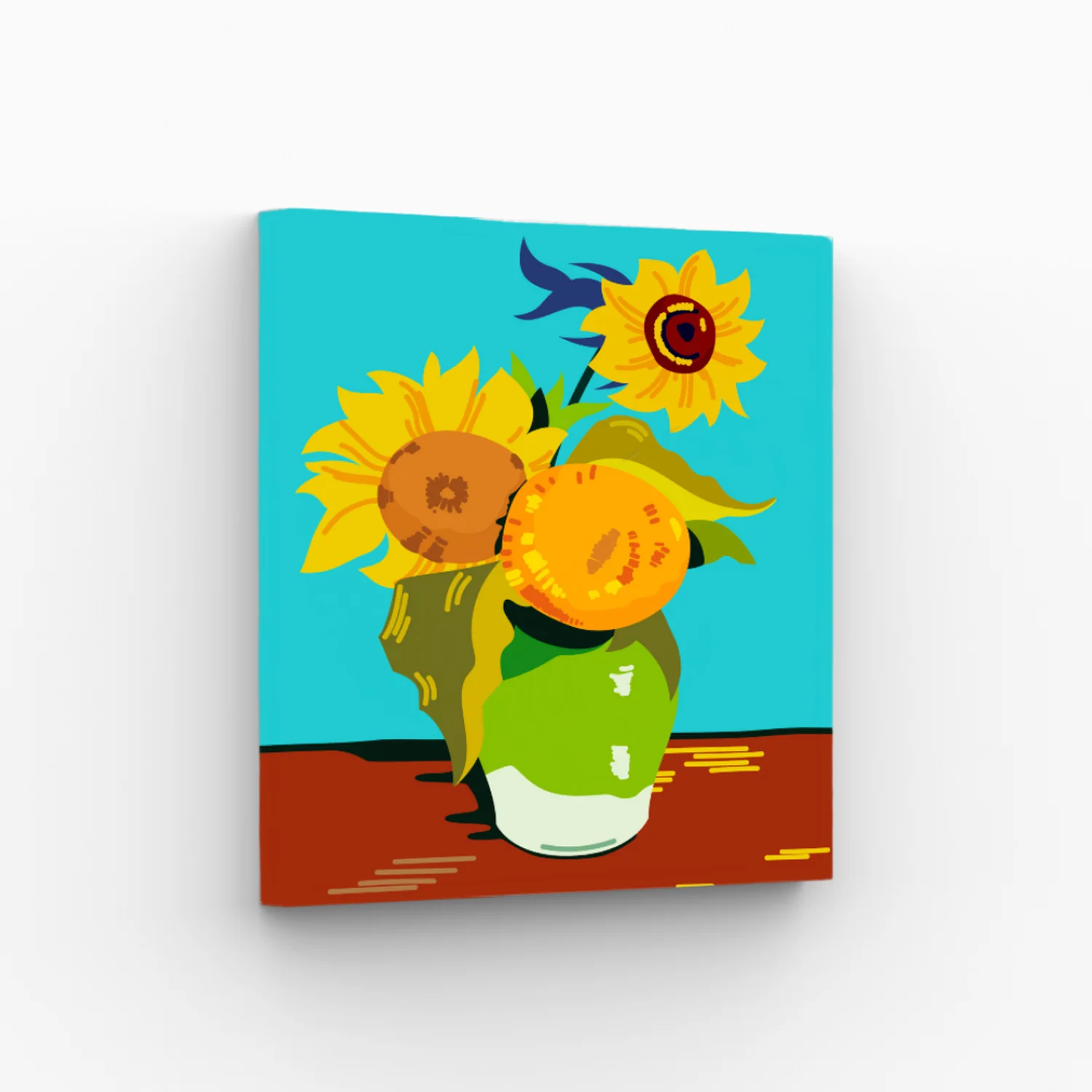 Set Pintura Por Números X3 - Mini Van Gogh 20x20 - Image 5
